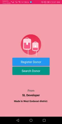 AP Blood Donor android App screenshot 0